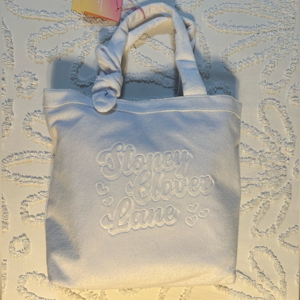NWT Stoney Clover Terry Cloth Tote